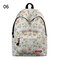 Women Casual Polyester Backpack Starry Sky Travel School Bag - 06