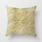 Ins Nordic Style Pillowcase Custom Gold Leaf Sofa Pillow Waist Cushion Cover Hot Style Fashion Home Decoration - #11