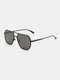 Jassy Men Retro اللون تغيير النظارات الشمسية المستقطبة المعدنية لقيادة الصيد - #03