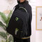 Men Multi-Layers Large Capacity School Bag Backpack - Green