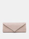 JOSEKO Women's Faux Leather Shiny Material Banquet Dinner Bag Clutch - Pink