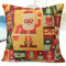 Christmas Letters Santa Claus Pillow Case Square Cushion Cover Home Sofa Office Decor - #8
