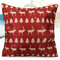 Christmas Letters Santa Claus Pillow Case Square Cushion Cover Home Sofa Office Decor - #4