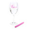 KCASA KC-CB13 Reusable Washable Non-toxic Wine Glass Maker Pen Wine Charm Accessories Bar Tools - Red