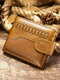 Men Vintage Money Clip Genuine Leather Cow Leather 8 Cards Slot License Card Bag Wallet Wallet - Brown