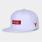 Men's Vogue Embroidery Adjustable Hat Cotton Cap Outdoor Sports Climbing Baseball Cap - White