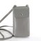 Women Multi-Function Pu Leather Wallet Phone Bag Crossbody Bag HandBag  - Grey