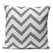 <US Instock> Decorative Throw Pillow Case Cushion Cover 18x18 Inch Simple Linen Pillowslip Pillow Sofa Patio Chair Home Car - Deep Grey