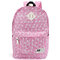 Women Casual Flower Large Capacity Backpack Shoulder Bags School Bags - Pink