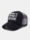 Men Cotton Vintage Lattice Stitching Letters Embroidery Warmth Casual Baseball Cap - Black+Gray+Red