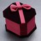 Velvet Bow Jewelry Packaging Box - Red