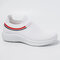 Women Running Lightweight Knitted Elastic Casual Shoes - White