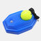 Tennis Trainer Self-study Tennis Training Tool Rebound Ball Baseboard Sparring Device - B