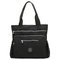 Women Multi-functional Waterproof Nylon Bags Light Handbags Shoulder Bag - Black
