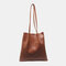  Women Casual Large Capacity Multifunction Handbag  - Brown