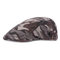 Camouflage Cloth Beret Outdoor Leisure Forward Cap Newsboy hat - Gray