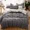 4Pcs Striped Bedding Sets Queen King Size Bedspread Quilt Sets - #5