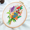 3D Bouquet Flower Printed 3D DIY Embroidery Kits Art Sewing Knitting Package Handmade Beginner DIY - #5
