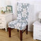 Capa Esticada Para Cadeira de Modelo Floral Contratada Moderna Decoração Doméstica - #3
