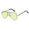 Men Wild HD Anti-UV Metal Matt Sunglasses - Green