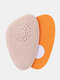Leather Forefoot Pad Thickened Soft Wear-Resistant Sweat-Absorbent Damping Non-Slip Insole - Pigskin Beige
