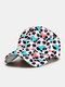 Juegos Olímpicos de invierno Beijing 2022 Unisex poliéster algodón superposición Panda Love Patrón estampado ajustable gorra de béisbol de moda - #01