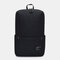 Women Oxford Waterproof Large Capacity Laptop Solid Backpack - Black