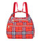 Women Nylon Waterproof Double-sided Crossbody Bag Multifunctional Shoulder Bag Backpack - #01
