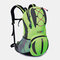 Nylon Cycling Sporty Multi-function Backpack For Women Men - Green