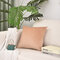 Nordic Solid Color Square Velvet Throw Pillowcase Soft Waist Pillowcases Rectangular Cushion Cover - #3