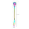  Creative Colorful Flower Stainless Steel Fork Fruit Kitchen Tools - #3