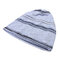 Women Flowers Cotton Skullies Beanies Cap Casual Warm Bonnet Hat Both Cap And Scarf Use - Grey