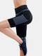 Женские байкерские шорты с высокой талией в стиле пэчворк с карманом на спортивной подошве - Черный