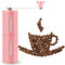 Портативная ручная мельница для кофейных зерен из нержавеющей стали Профессиональная ручная кофемолка - Розовый