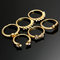 Tendy Stylish Multi Element Ring Set With 6Pcs - Gold