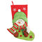 New Year Vintage Christmas Stocking Snowman Bag Gift Sock Ornament Socks - A