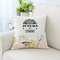 American Style Ahornblatt Muster Twill Stoff Leinen Baumwolle Kissenbezug Home Sofa Car Office - #1