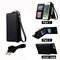 Genuine Leather Multifunctional iPhone6/6s/6 plus/6s plus Phone Case Wallet Card Holder Phone Bag - Black
