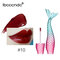 20 Colors Mermaid Lip Gloss Metal Sexy Matte Nude Lip Glaze Lasting Shiny Lipstick Lip Makeup - 10