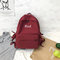 Ancient Sense Girl Bag Female Ins Wind Harajuku Ulzzang College Students Campus Backpack Wild Backpack - Red