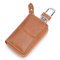 Genuine Leather Car Key Holder Key Bag For Men  - Brown 2