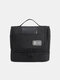 Multifunctional large-capacity Dry And Wet Separation Outdoor Travel Wash Bag Double Waterproof Hanging Cosmetic Bag - Black