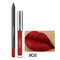 VERONNI Matte Lip Gloss Lipliner Pencils Set Moisturizer Makeup Liquid Lipstick Lips Liner Kits - 08