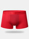 Men Healthcare Modal Boxer Briefs Functional Underwear With Mulit Quantum Chip - Red