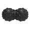 Peanut Yoga Massage Ball Muscle Relaxation Foot Point Meridian Massage Fitness Ball Health Care - Black