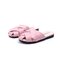 Girls Summer Baotou Weaving Slip On Lazy Comfy Flat Slippers - Pink