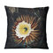Nordic Retro Flower Tulip Linen Pillow Case Home Fabric Sofa Cushion Cover - #8