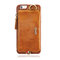 Genuine Leather Casual Phone8/8Plus/7/7Plus/6/6s/6Plus/6sPlus Phone Case Wallet Card Holder For Men - Brown