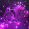 5M Battery Powered LED Funky ON Twinkling Lamp Fairy String Lights Party Festival Home Decor - Pink