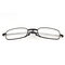 Men Women Foldable Reading Glasses Hyperopia Glasses With Mini Glasses Case Presbyopic Glasses - Black